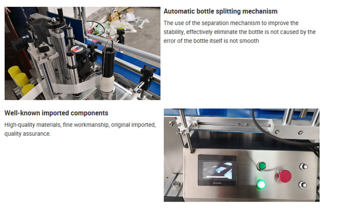 Подробности за автоматичната машина за етикетиране на бутилки за плот